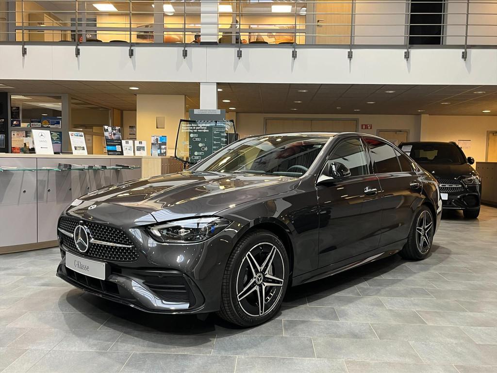 Mercedes-Benz C-klasse C 300 e Star Edition Nieuwe wagen, Auto's, Mercedes-Benz, Automaat, 4 deurs, 1800 kg, Zwart