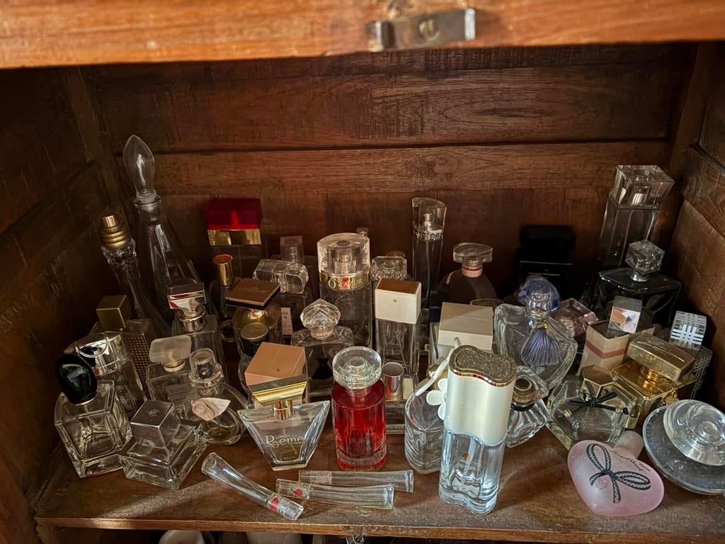 Parfumflesjes 40 stuks, Ophalen of Verzenden, Gebruikt, Parfumfles