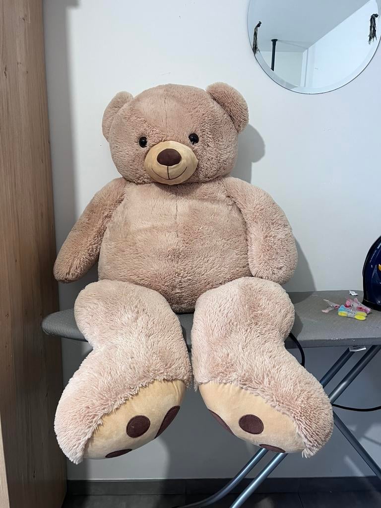 Grote teddybeer, Verzamelen, Beren en Cherished Teddies, Ophalen, Zo goed als nieuw