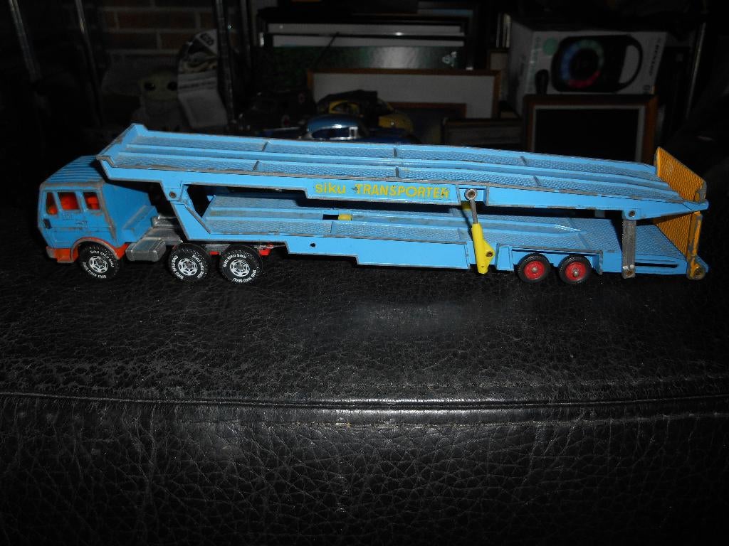 Camion Mercedes SIKU Transporteur +-30cm, Enlèvement ou Envoi, SIKU