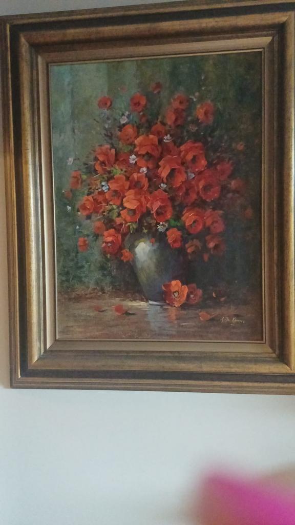 Schilderij olieverf, Antiek en Kunst, Ophalen