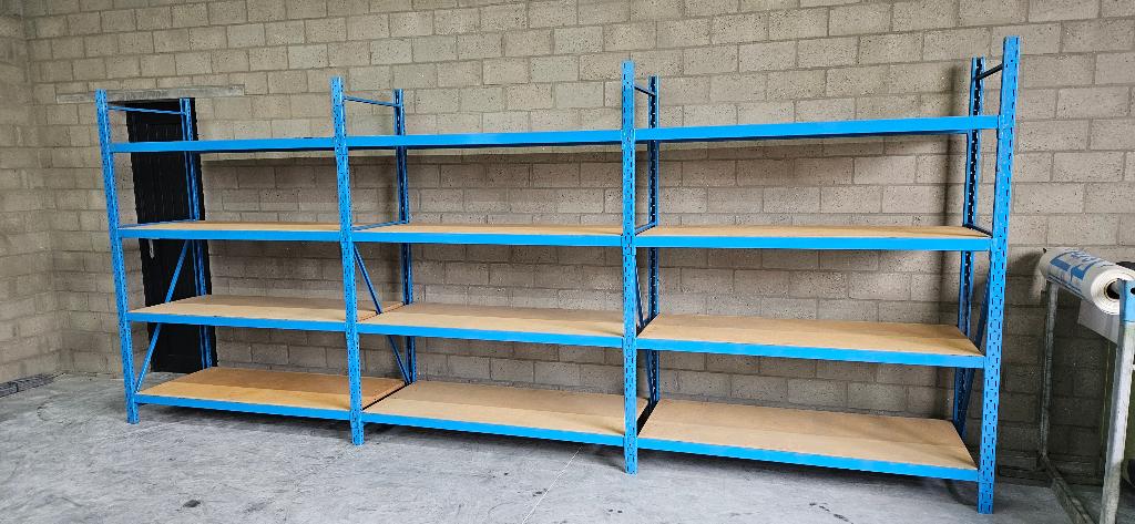 Rayonnage d’entrepôt robuste 472 x 65 x 200, Articles professionnels, Aménagement de Bureau & Magasin | Entrepôt, Rayonnage & Stockage