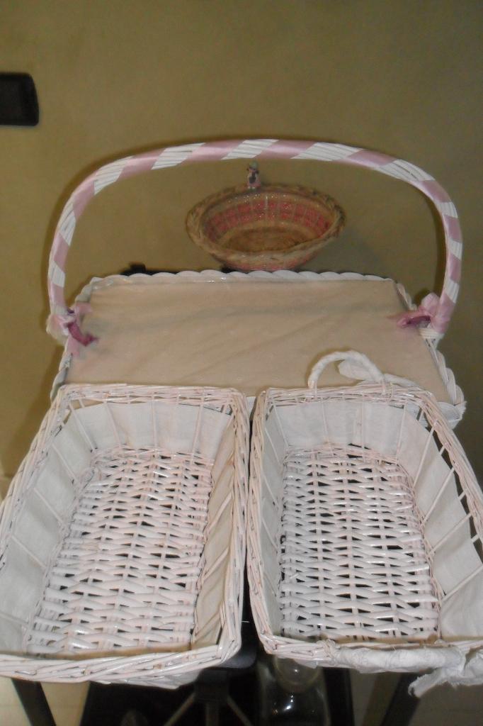 DOOPSUIKERMAND plus accesoirs, Ophalen, Zo goed als nieuw