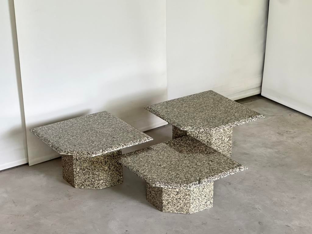 Vintage marmer coffeetable’s, Ophalen