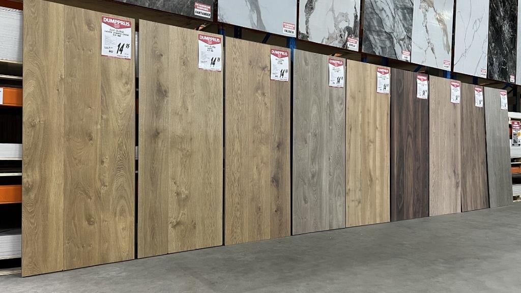 Duurzame vloeren | vloer | vloeren | PVC | waterbestendig, Doe-het-zelf en Bouw, Vloerdelen en Plavuizen, Ophalen, Overige materialen