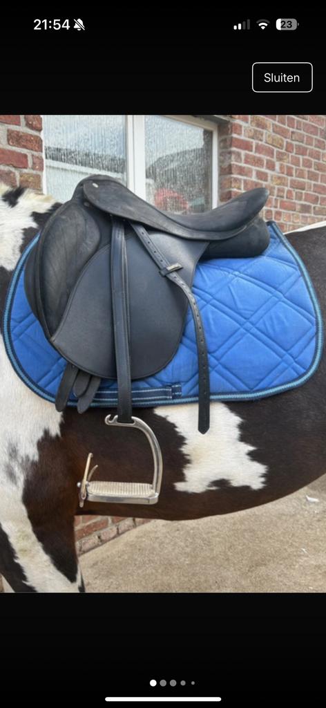 Wintec 2000 17,5 inch, Dieren en Toebehoren, Paarden en Pony's | Zadels, Ophalen, Gebruikt