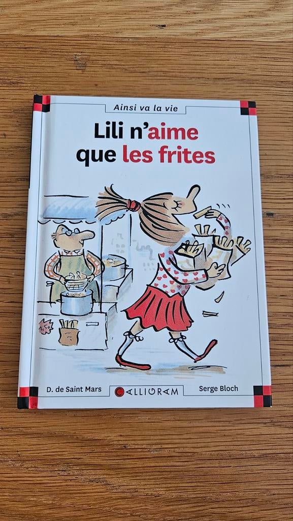 Lili n´aime que les frites, Livres, Enlèvement