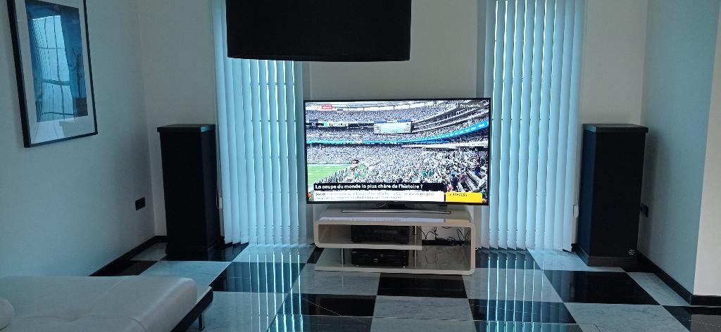 Enceintes Hi-Fi fatiguées. Caissons RTR et éléments BOSE., Reconditionné, Enlèvement, 120 watts ou plus, Haut-parleurs Frontaux, Arrière ou Stéréo