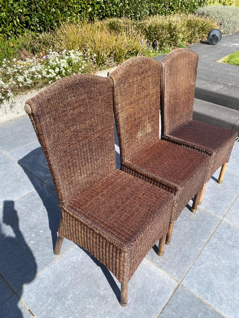 Stoelen Loom 6 stuks, Enlèvement, Utilisé, Brun, Osier ou Rotin