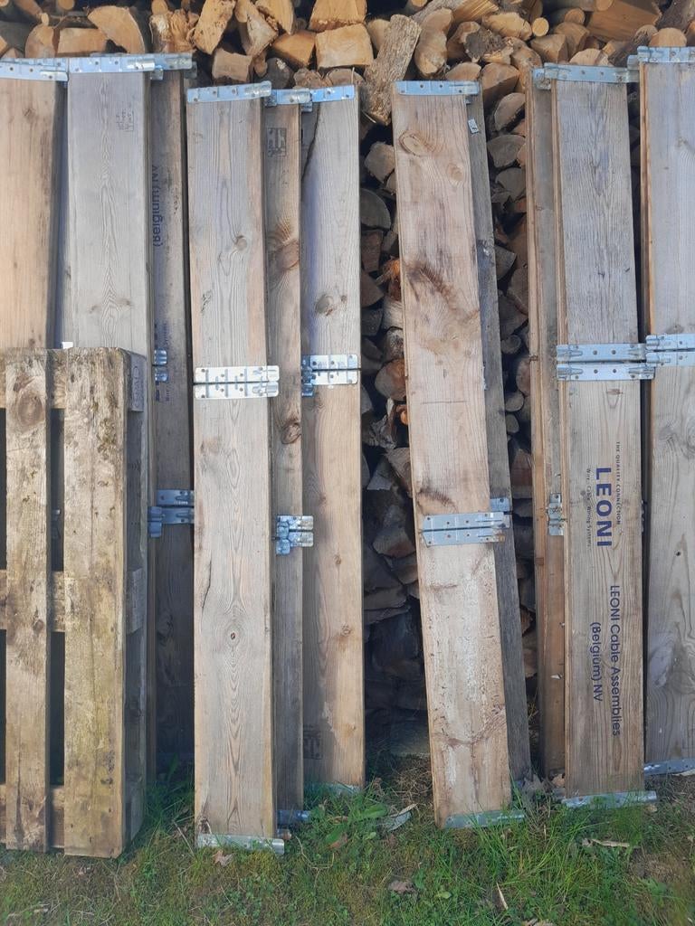 Opzetranden pallet, Ophalen