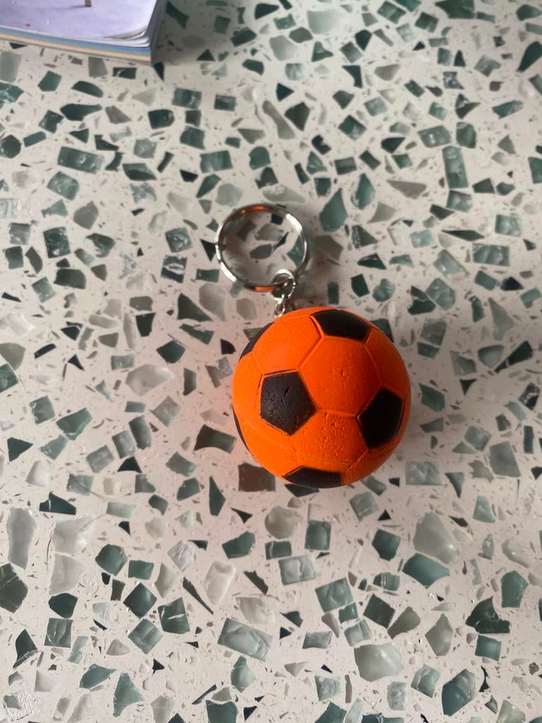 Porte clé ballon de foot, Collections, Enlèvement ou Envoi, Utilisé, Sport