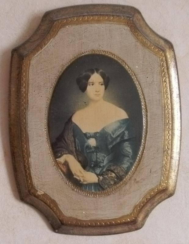 twee portret schilderijtjes ( reproductie ), Antiek en Kunst, Ophalen of Verzenden