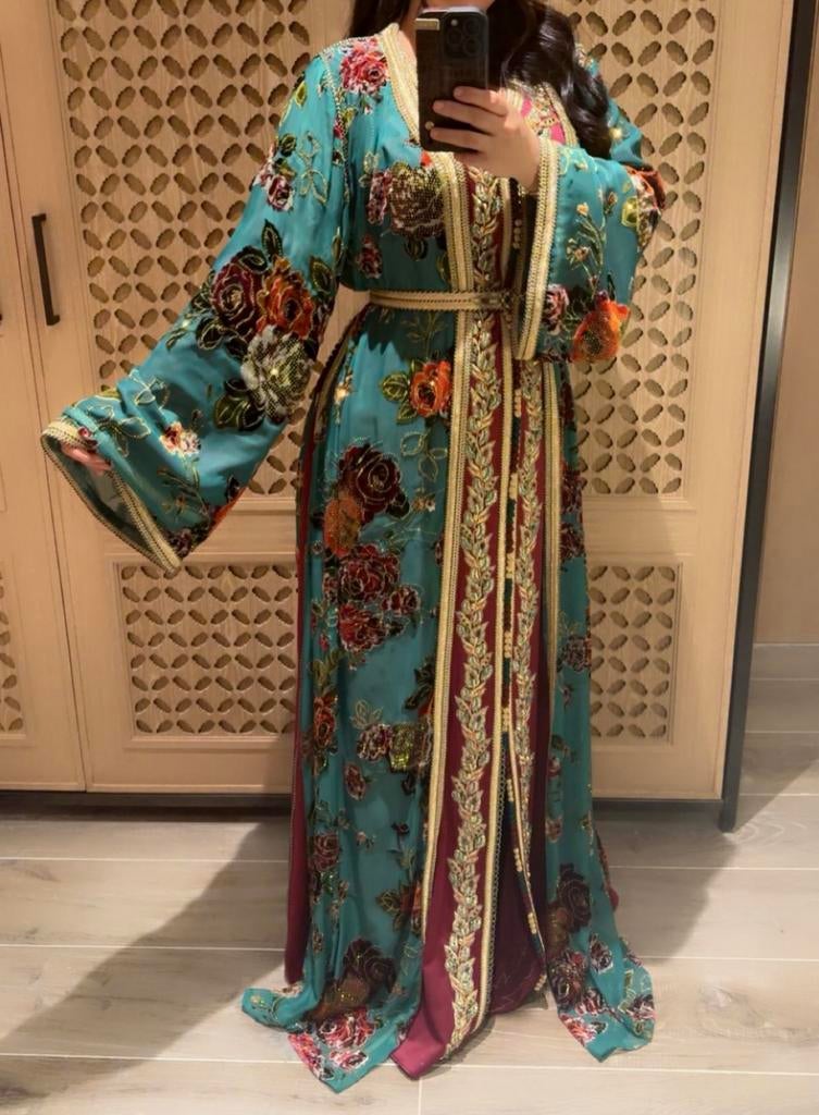 Takchita Haute Couture M, Kleding | Dames, Gelegenheidskleding, Ophalen of Verzenden, Zo goed als nieuw