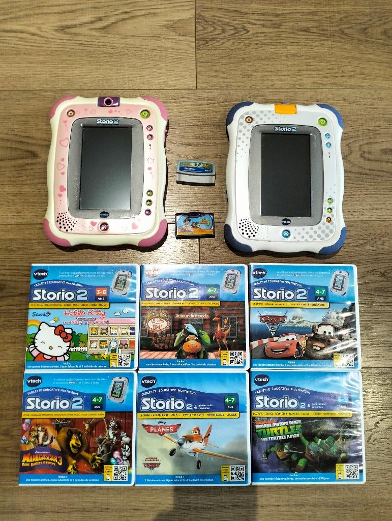 Vtech Storio + jeux, Kinderen en Baby's, Ophalen, Gebruikt