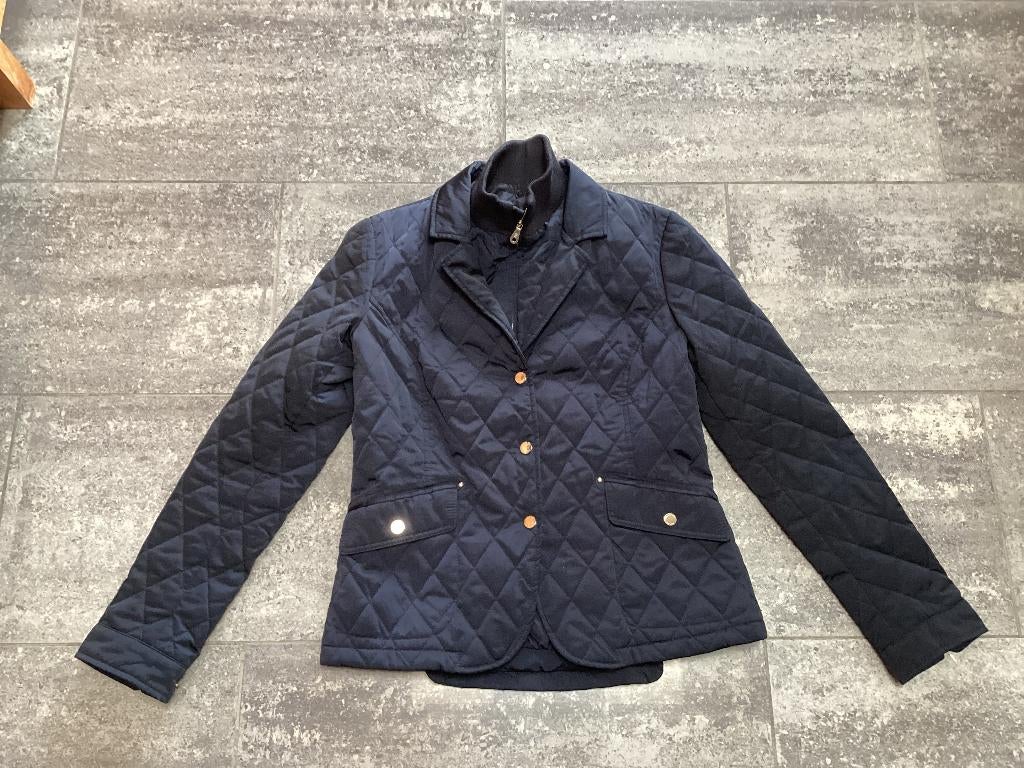 Jas Massimo Dutti M, Kleding | Dames, Maat 38/40 (M), Massimo Dutti, Blauw, Ophalen of Verzenden