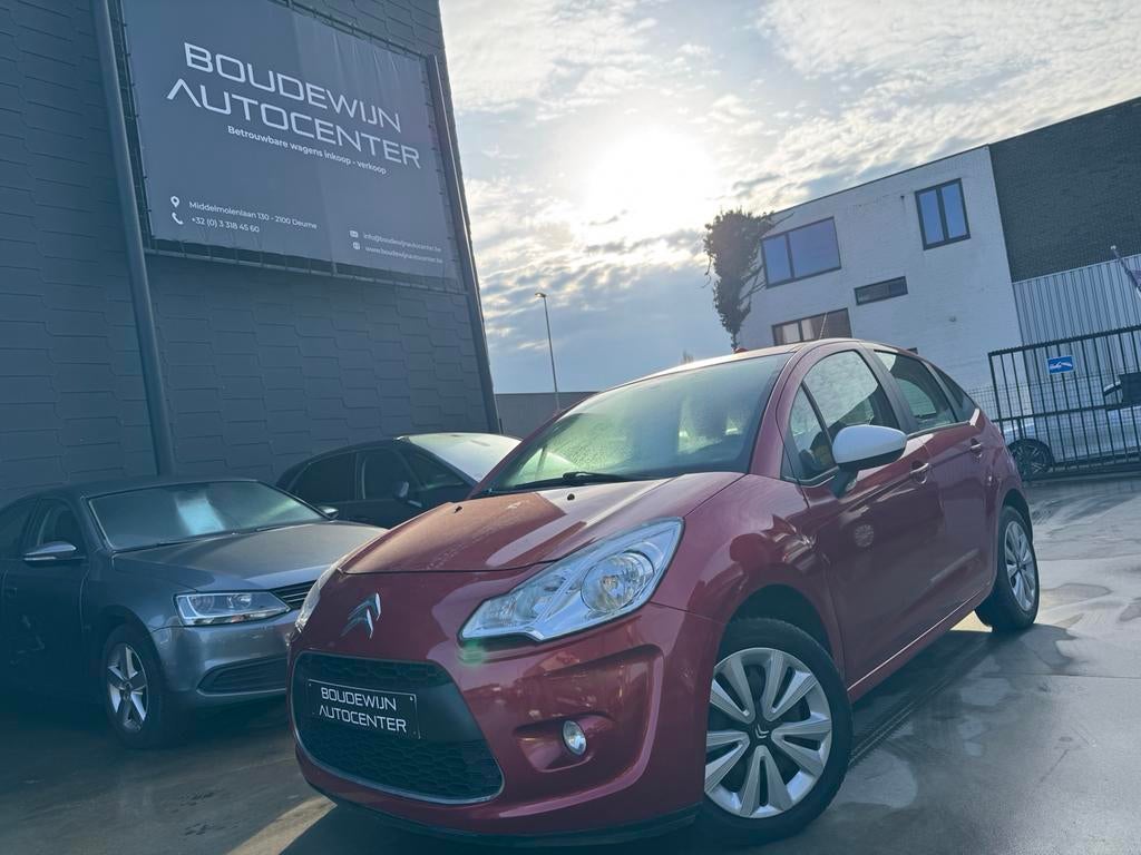 Citroën C3 1.2Benzine 168.xxxkm/Parkeersensor,Garantie, Voorwielaandrijving, Stof, Parkeersensor, Zwart