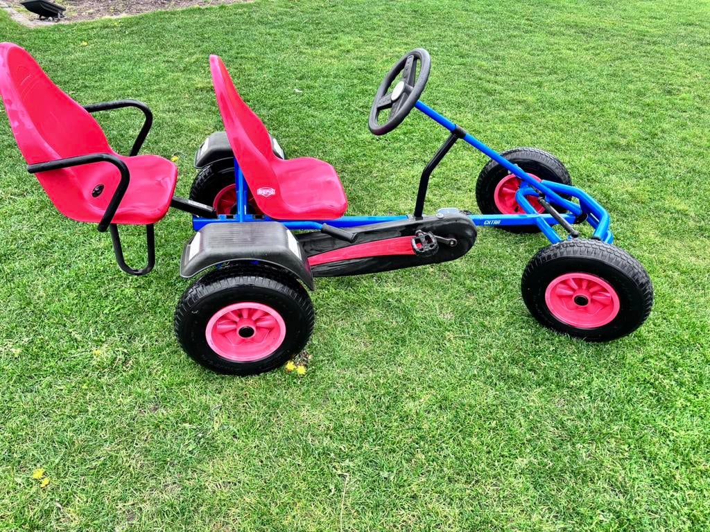 GoCart ‘Berg’ met twee zitplaatsen, Kinderen en Baby's, Ophalen of Verzenden, Gebruikt