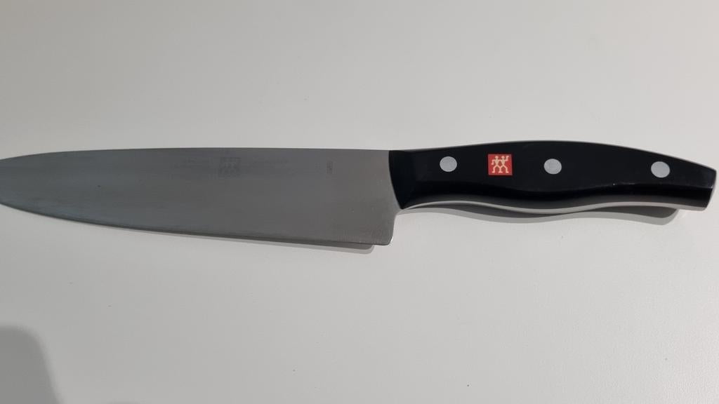 Zwelling 30721-200 koksmes 20 cm, Huis en Inrichting, Keuken | Bestek, Gebruikt, Overige materialen, Ophalen of Verzenden