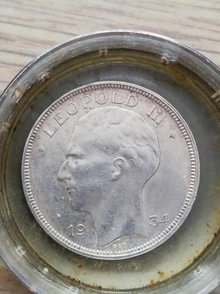 Prachtige Leopold lll zilver munt 835 verzamelaar munt  1934, Postzegels en Munten, Munten | België, Zilver, Ophalen of Verzenden
