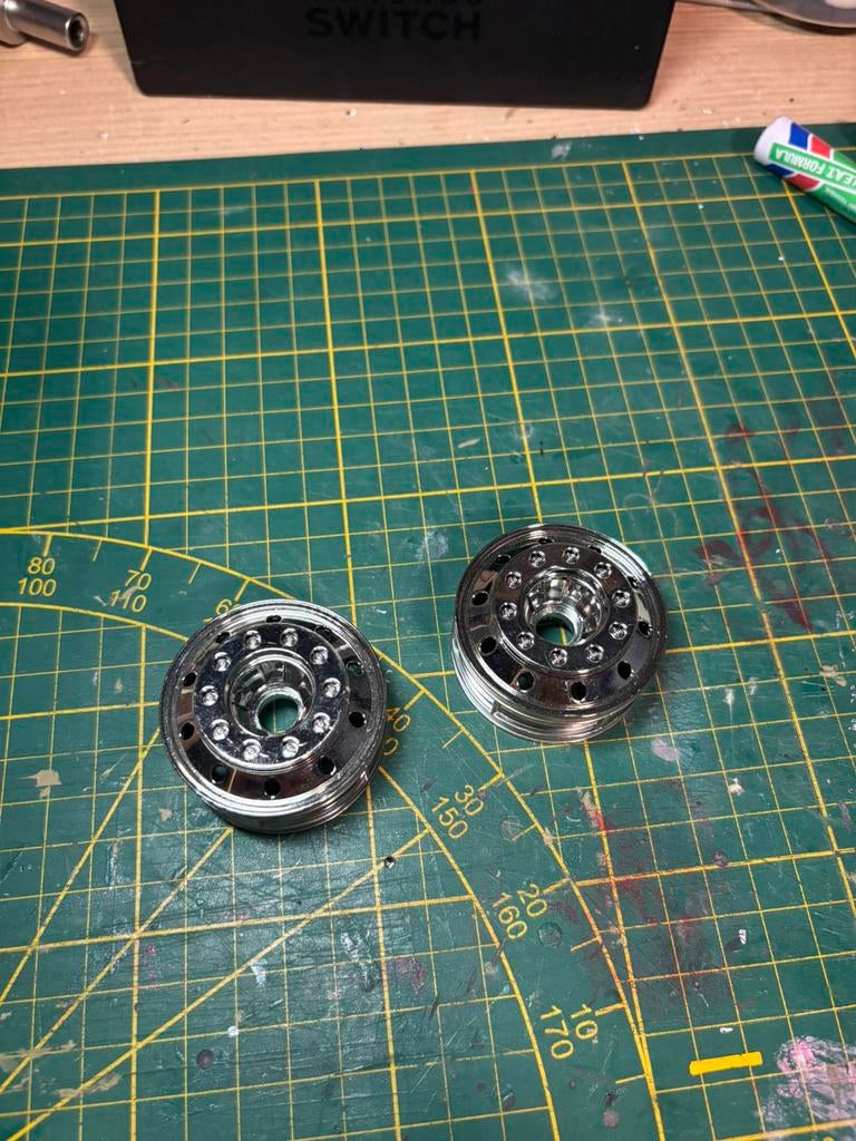 2 tamiya truck velgen, Ophalen of Verzenden, Zo goed als nieuw