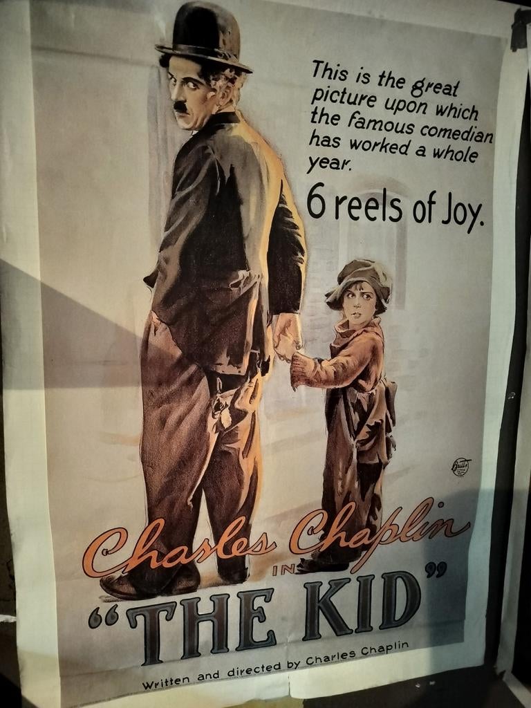 Charles Chaplin, affiche de candidature, Enlèvement