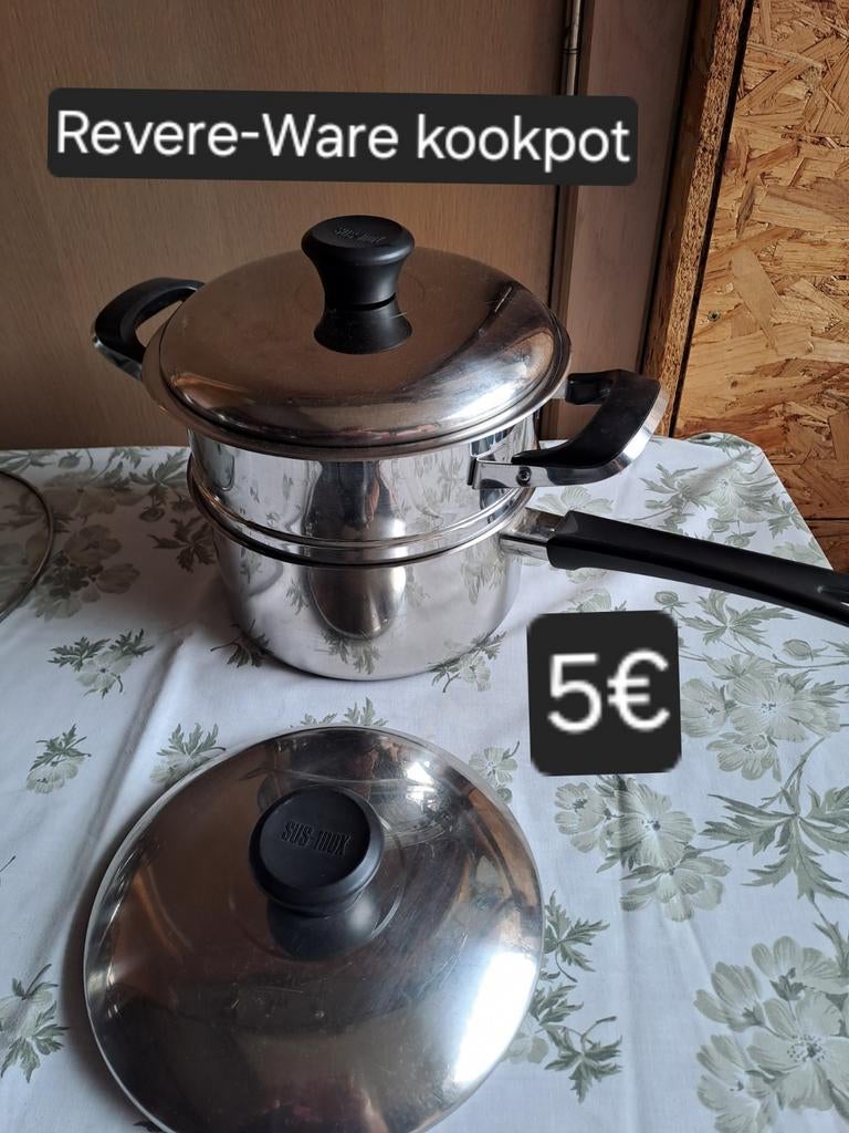Revere ware kookpot, Ophalen of Verzenden