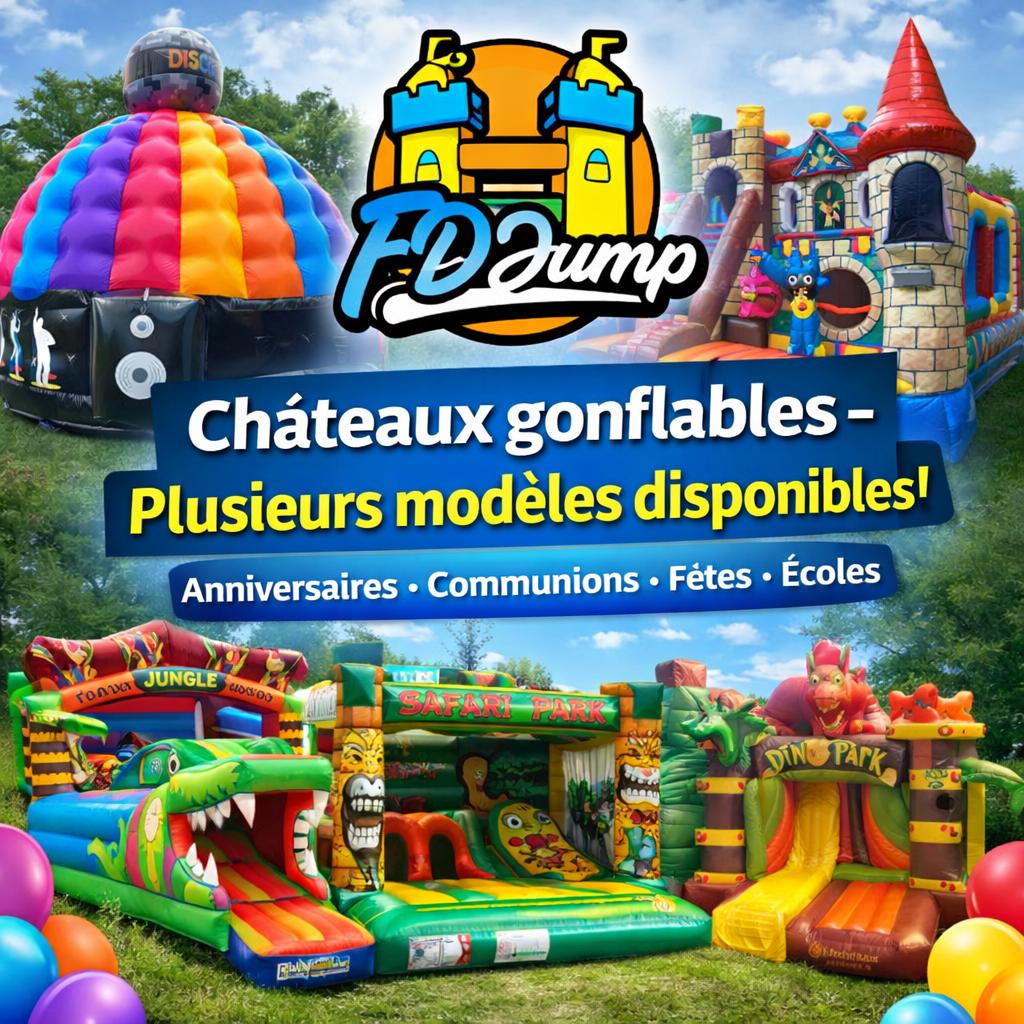 Location chateau gonflable