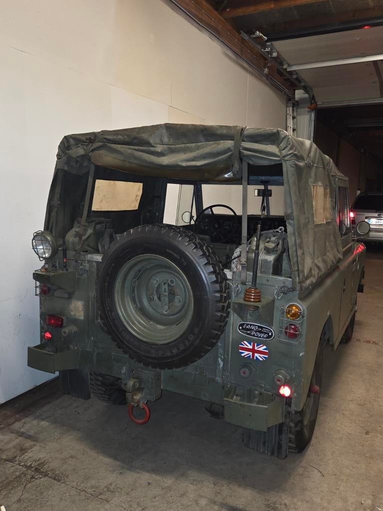 Land Rover Series 3 88" (1975) – Ex-Belgisch Leger (ABL), Autos, Land Rover, 2250 cm³, Achat, 2 places, Boîte manuelle