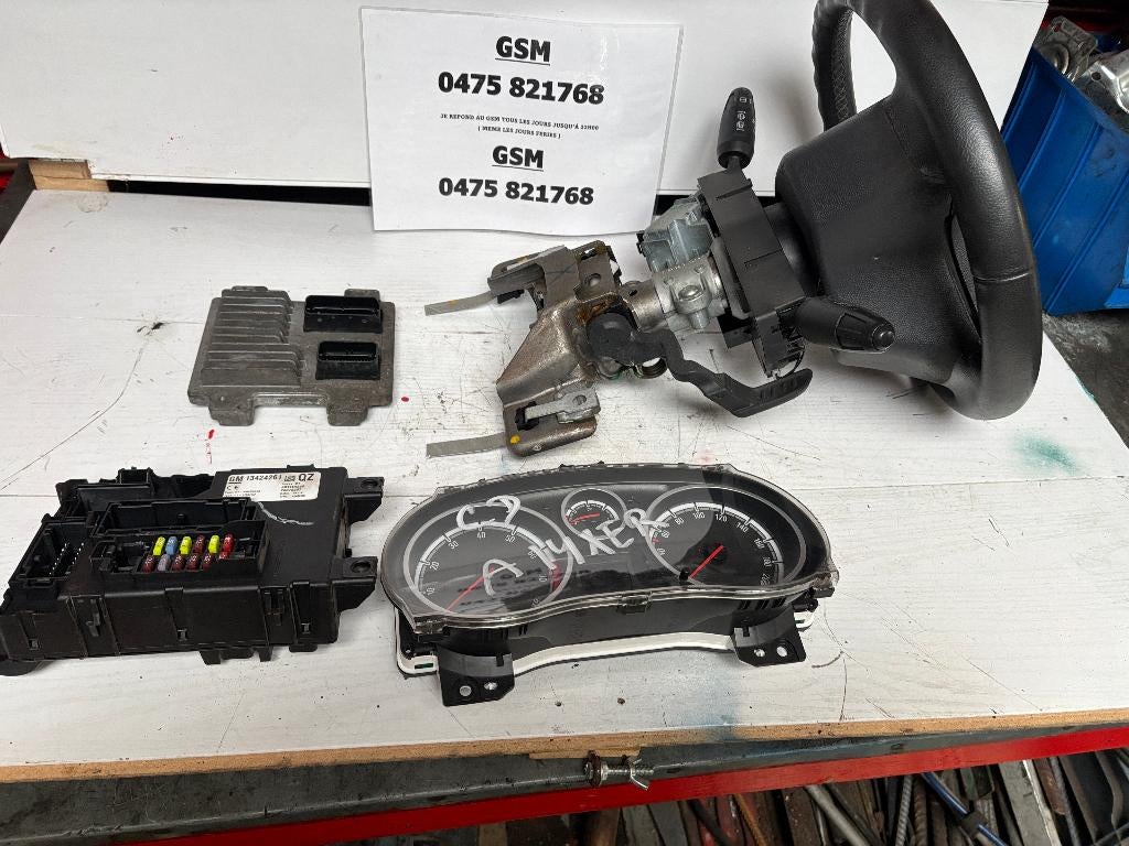 KIT DE DEMARRAGE OPEL CORSA D ESSENCE EASYTRONIC, Autos : Pièces & Accessoires, Électronique & Câbles, Opel, Utilisé, Enlèvement