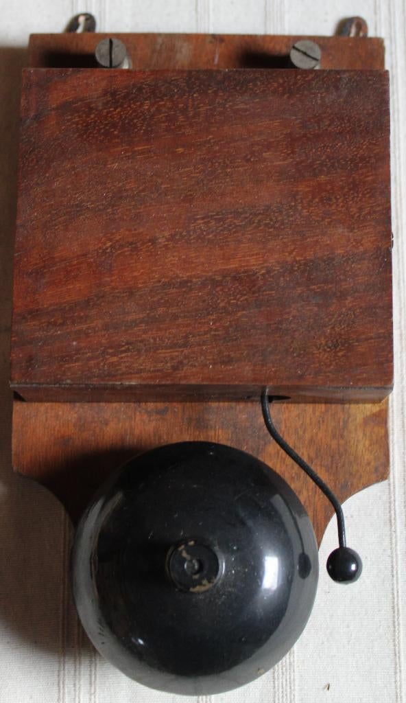 Originele werkende antieke deurbel  +/- 1920, Antiek en Kunst, Antiek | Brons en Koper, Ophalen of Verzenden