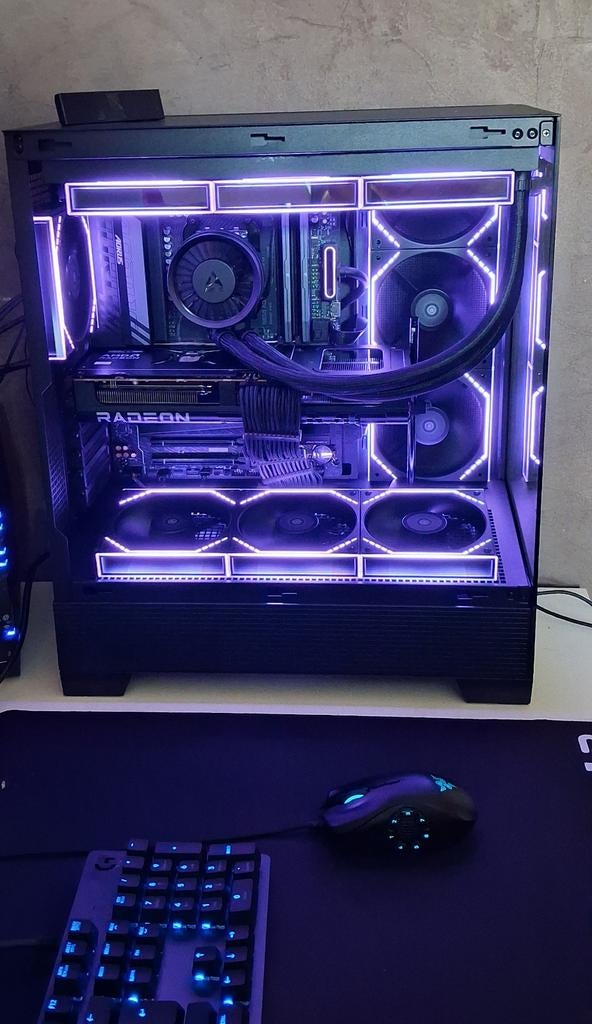 Pc gamer ryzen 7 9700x, rx9070xt, 32gb ddr5, Neuf, 32 GB, 4 Ghz ou plus, Enlèvement