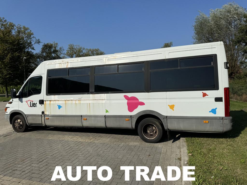 Iveco Daily Irisbus | 22+1 Zitpl | 1ste Eigenaar | EXPORT, Auto's, Stof, Iveco, Wit, Blauw