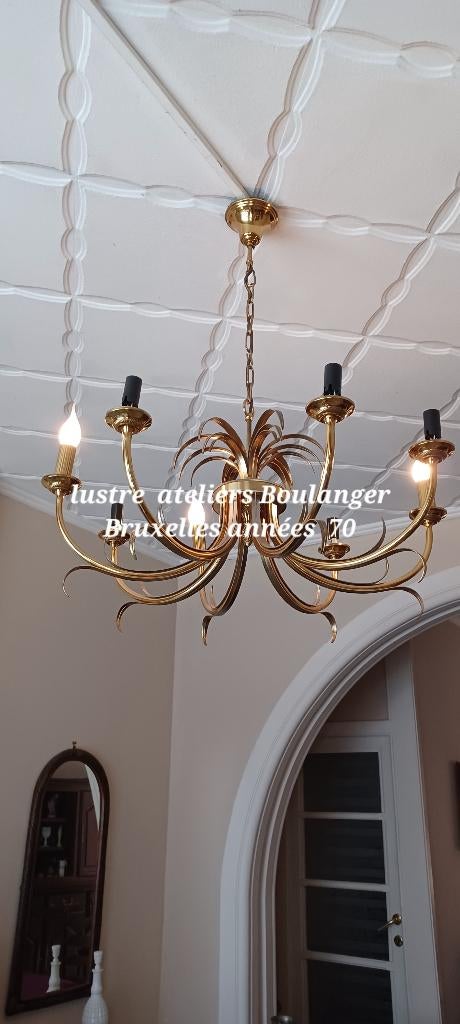 Lustre années  70 ateliers boulanger, Ophalen