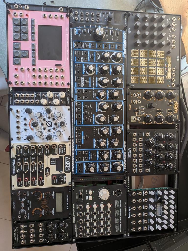 Eurorack modules + Case, Enlèvement
