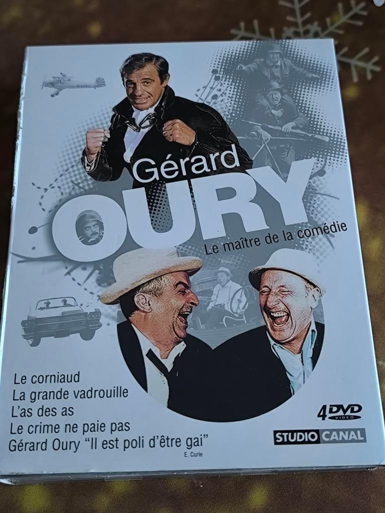 Coffret 4 DVD Gérard Oury, Le maître de la comédie, Enlèvement ou Envoi, Utilisé, Coffret