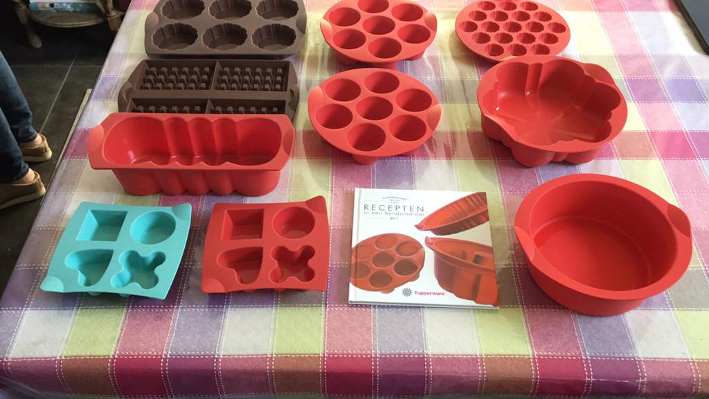 Multi Flex bakvormen  Tupperware, Ophalen of Verzenden, Zo goed als nieuw