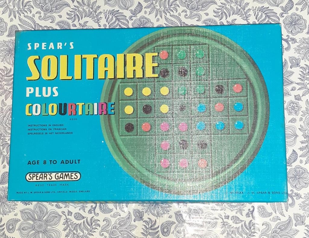jeu de societe solitaire et colourtaire, Hobby en Vrije tijd, Gezelschapsspellen | Bordspellen, Gebruikt, Ophalen of Verzenden