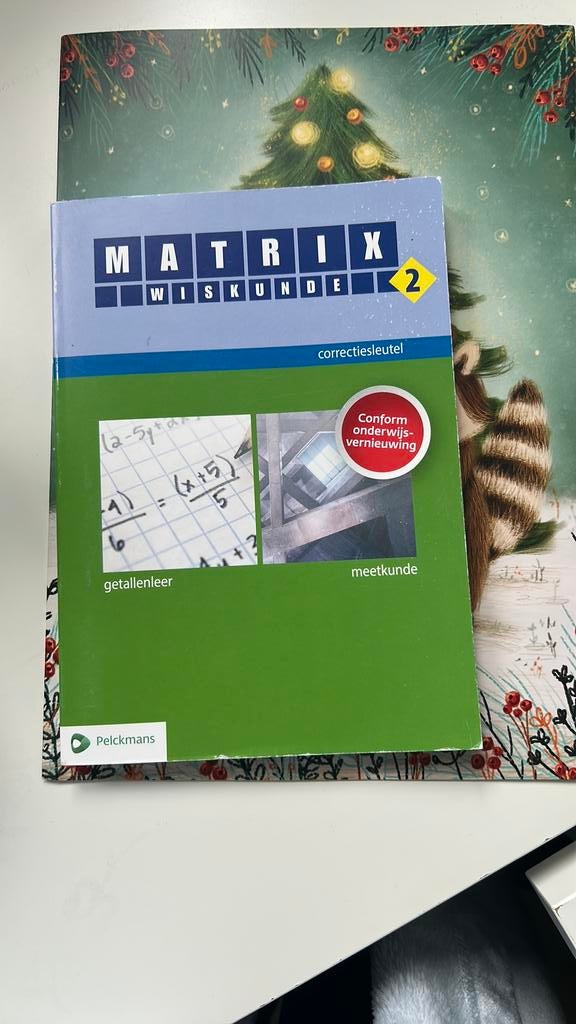 Matrix Wiskunde 2 correctiesleutel (herwerking 2020), Boeken, Ophalen, Nederlands