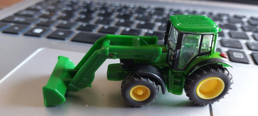 LK 0825 SIKU FARMERS JOHN DEERE 9630 BENNE BASCULANTE 1/87., Envoi, Comme neuf, Grue, Tracteur ou Agricole, SIKU