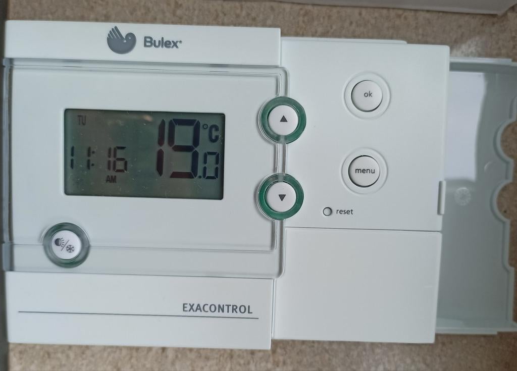 BULEX exacontrol 7 thermostaat, ALS NIEUW, Doe-het-zelf en Bouw, Ophalen of Verzenden, Slimme thermostaat, Zo goed als nieuw