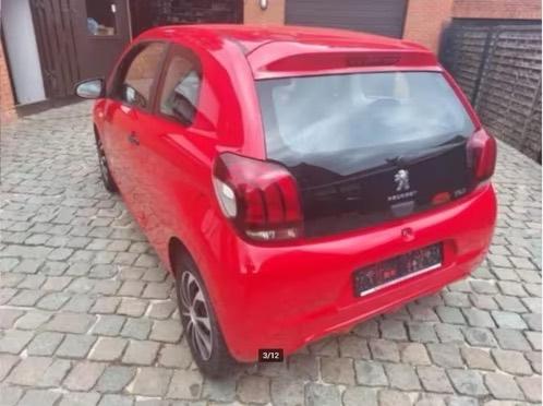 Peugeot 108/ 2016/ slechts 81000km/ 1.0 benz / €5500, Autos, Peugeot, Rouge, Achat, Entreprise, Boîte manuelle
