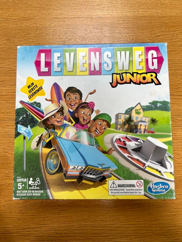 Levensweg Junior, Hobby en Vrije tijd, Gezelschapsspellen | Bordspellen, Ophalen of Verzenden, Zo goed als nieuw