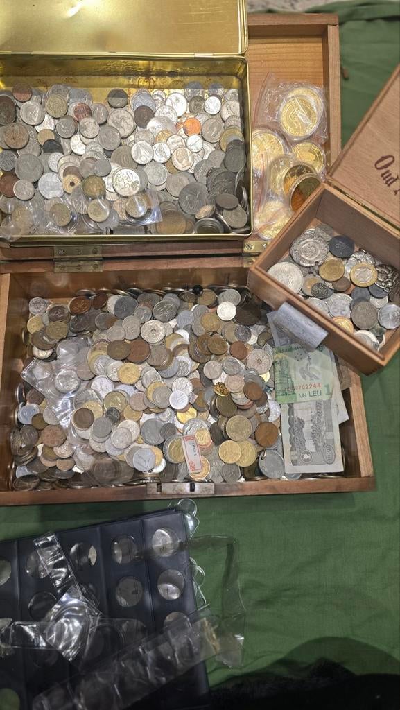 Une importante collection de pièces très rares,, Enlèvement, Argent