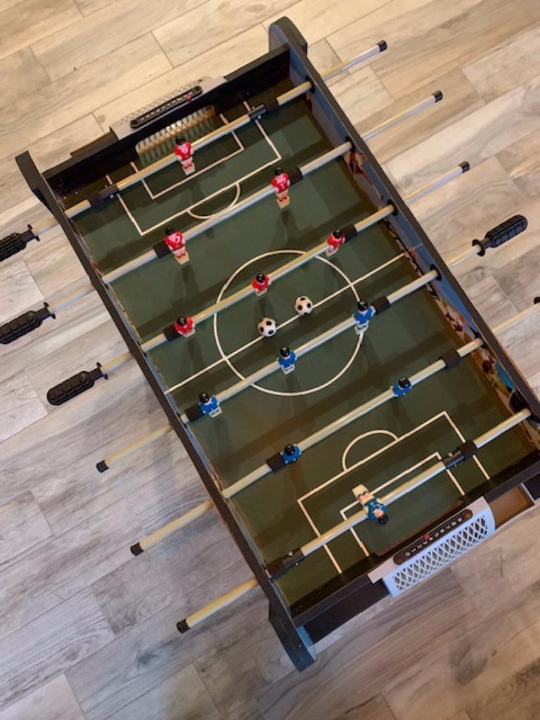Mini voetbaltafel, Ophalen, Gebruikt