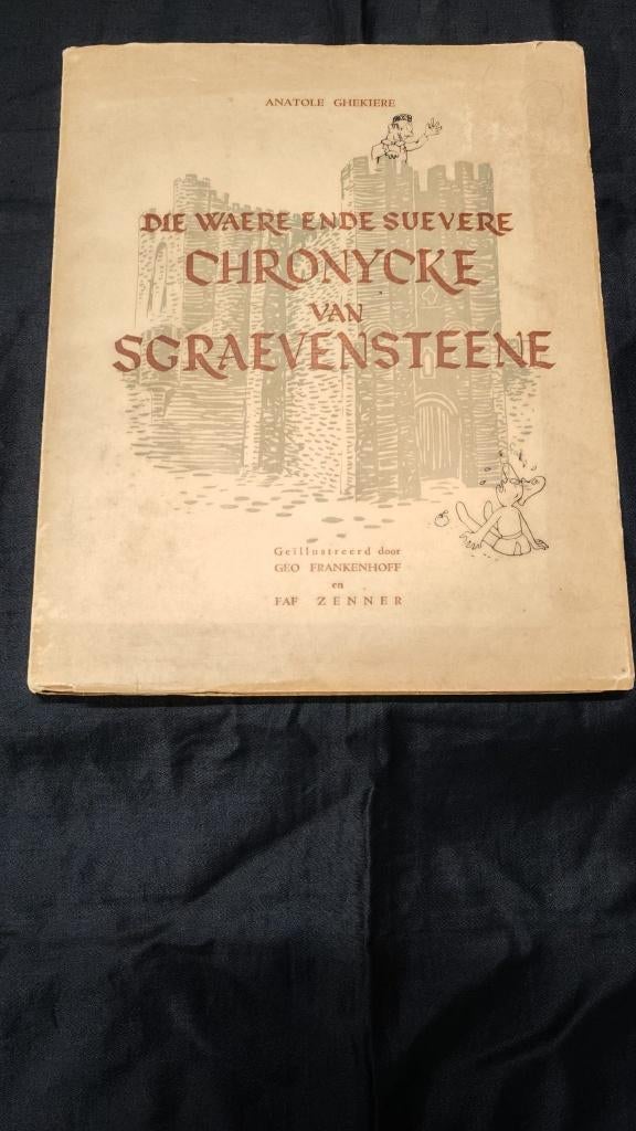 Die waere ende suevere chronycke van sgraevensteene Nr 307, Boeken, Gelezen, België, Ophalen of Verzenden, Hugo Claus