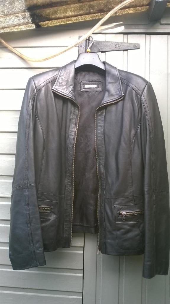 blazer femme en cuir, Taille 46/48 (XL) ou plus grande, Enlèvement ou Envoi, Noir, Ventiuno