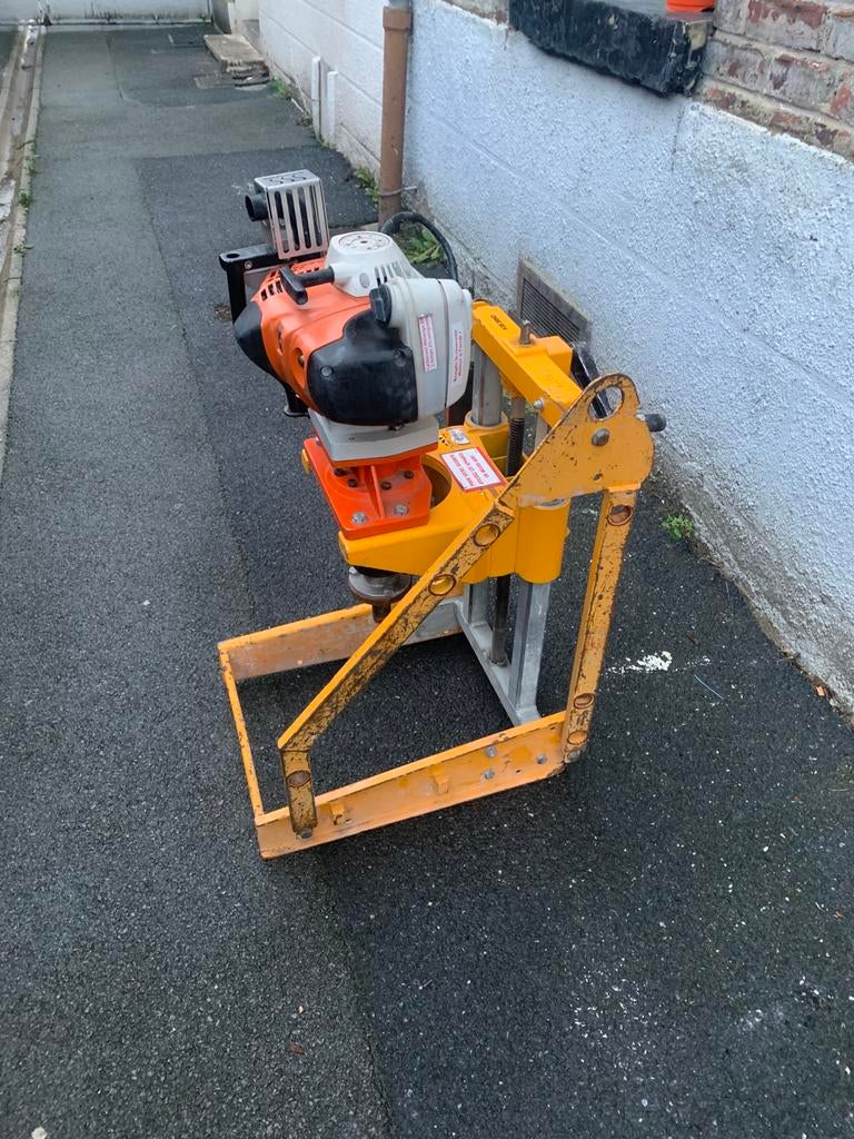 Carotteuse d’assainissement thermique sur colonne kb350, Bricolage & Construction, Enlèvement, Comme neuf