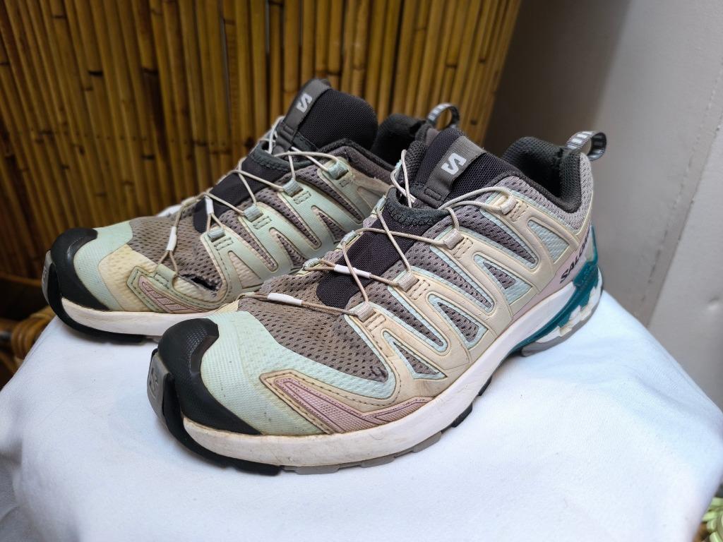 Salomon XA Prod 3D V9 damesmaat 41,5 /US9 grijs,groen & wit, Ophalen of Verzenden, Gebruikt, Schoenen