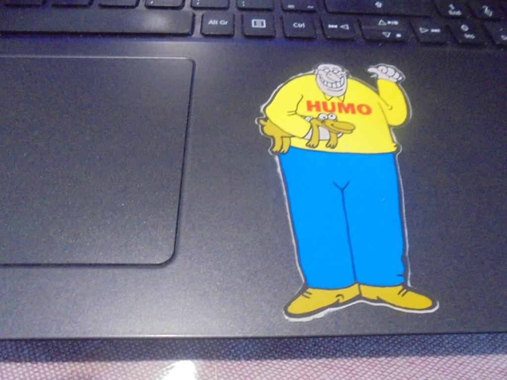 sticker HUMO, Ophalen of Verzenden, Zo goed als nieuw, Merk