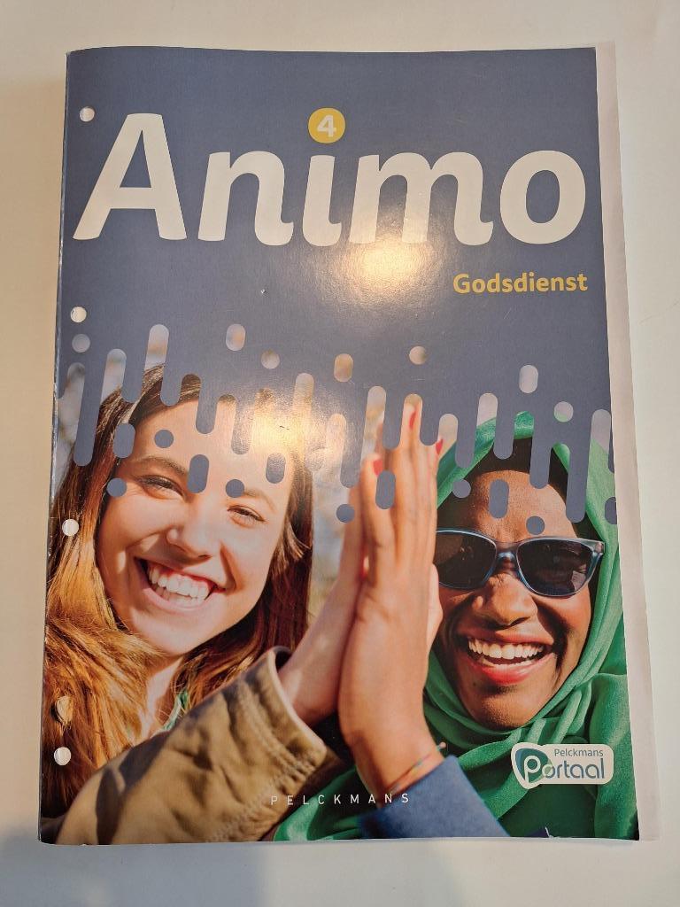 Animo 4 godsdienst, Ophalen of Verzenden, Zo goed als nieuw, Overige niveaus, Godsdienst en Levensbeschouwing